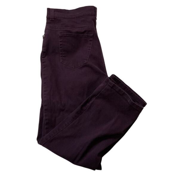 Gloria Vanderbilt Amanda Jeans Womens 16 Petite Straight Leg Streetwear Denim - Picture 7 of 9